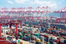 Грузооборот китайских портов за 8 месяцев вырос на 5,1%